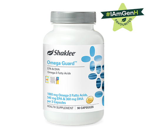 OmegaGuard™ | Purified, Concentrated Fish Oil | Shaklee Malaysia