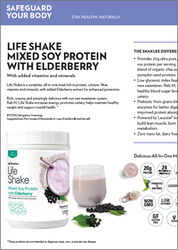 Elderberry life shaklee shake Life Shake