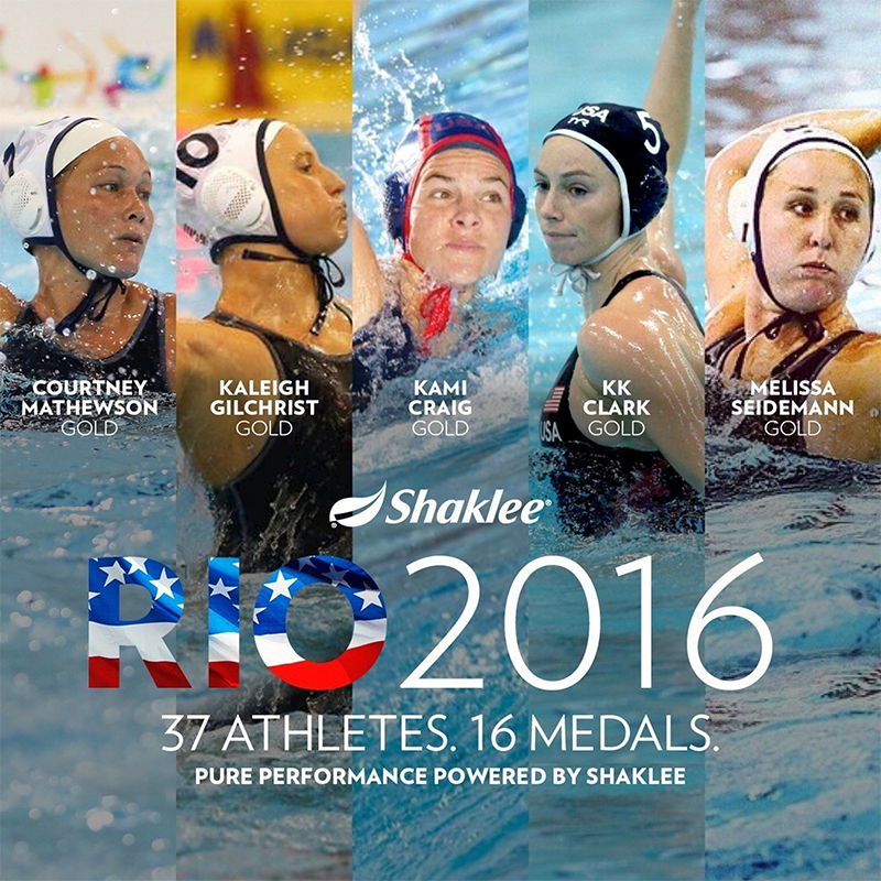 Rio 2016 Shaklee Performance Team