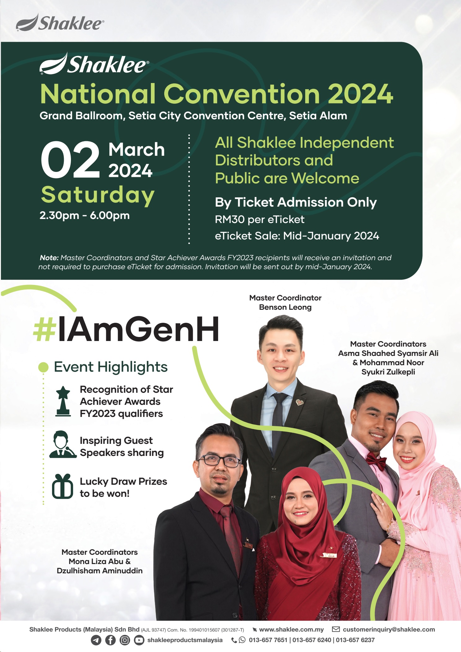 National Convention 2024 Setia City Convention Centre, Setia Alam 2