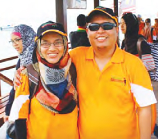 Photo 4  - Master Coordinators NUR ADILAH BINTI ABD MANAF & NOR AZRUL FAHMY BIN SHUHAIMI