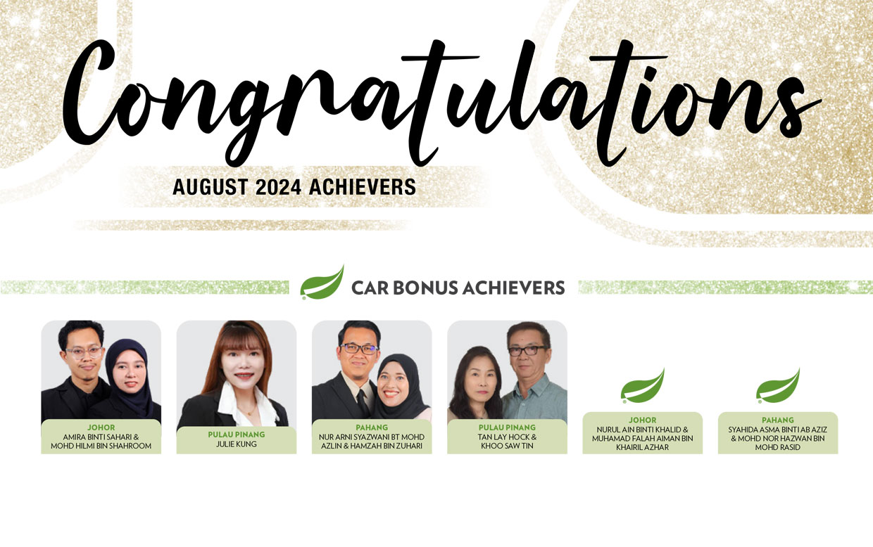 Car Bonus Achiever 2024-08