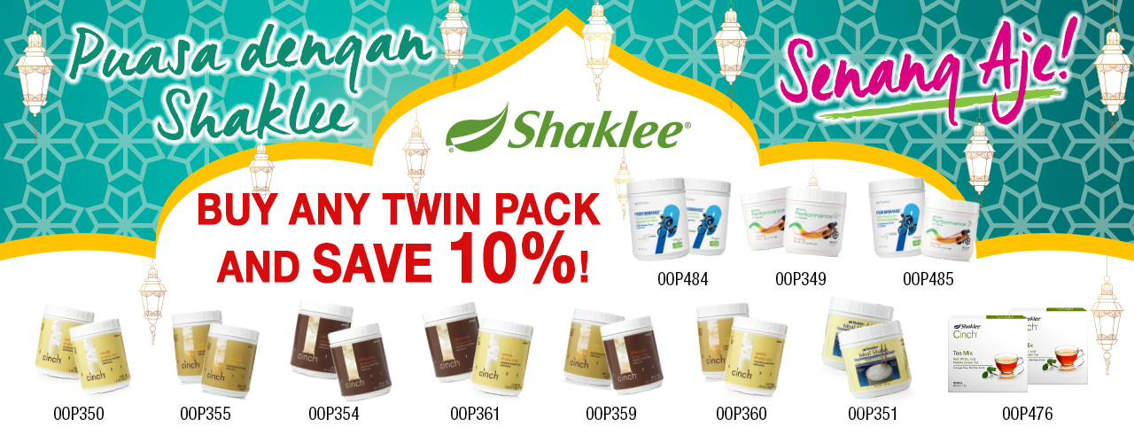 Twin Pack Promotion!