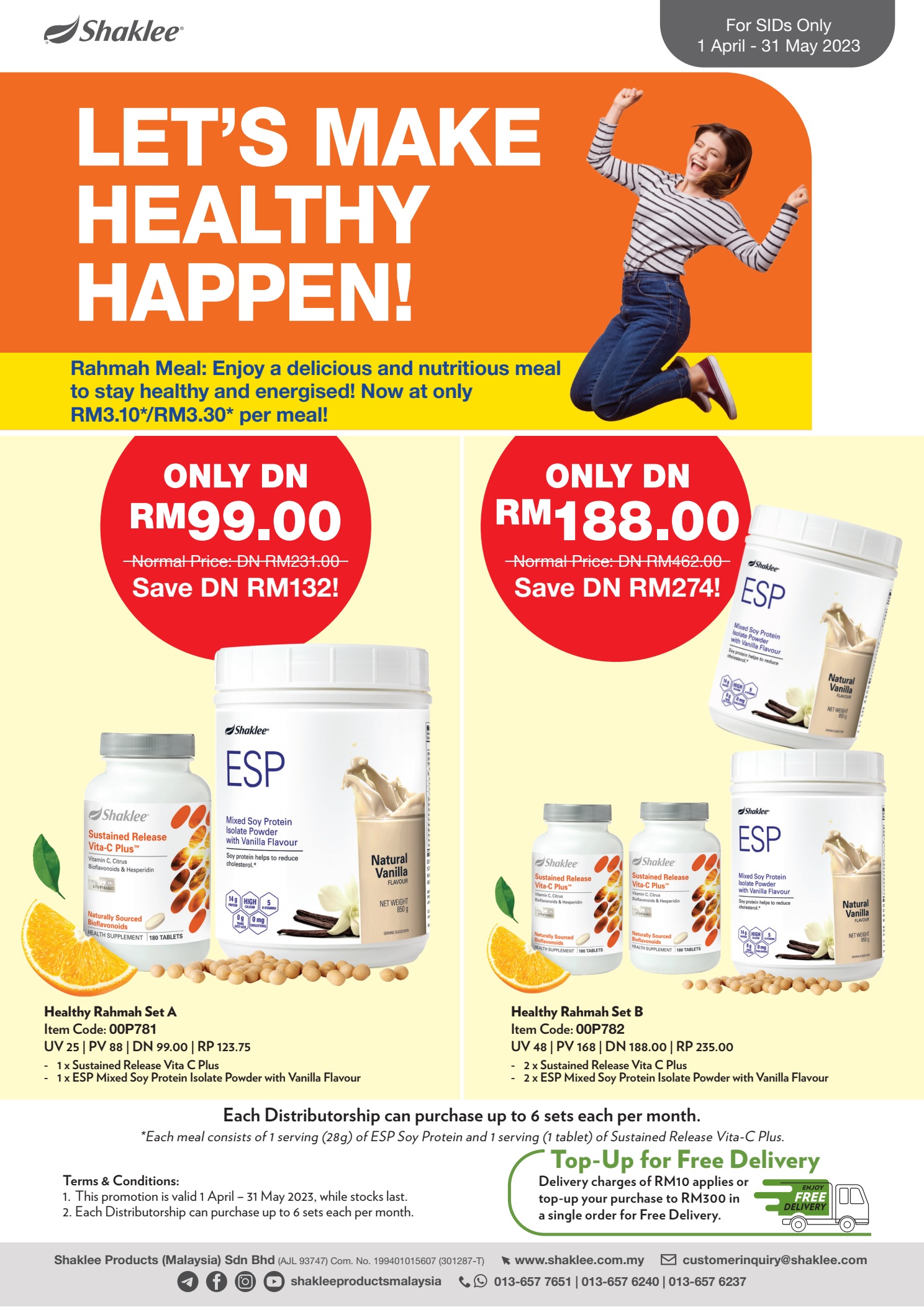 LET’S MAKE HEALTHY HAPPEN!